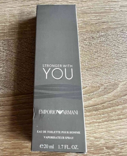 Armani Stronger With You 20 ml frfi parfm illatminta