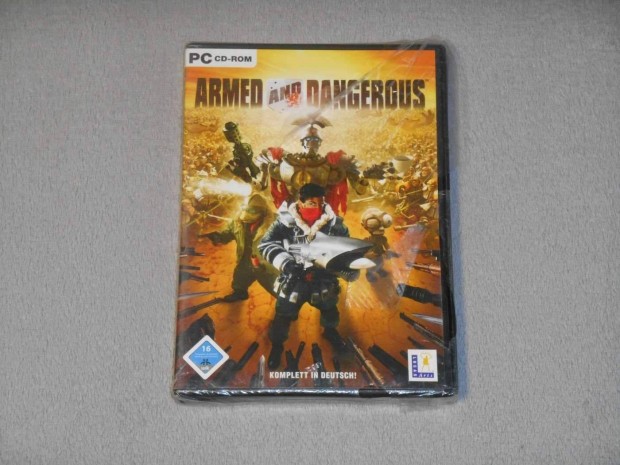 Armed and Dangerous Új, Bontatlan Számítógépes PC játék