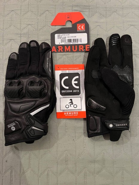 Armure motoros ny�ri keszty�, M
