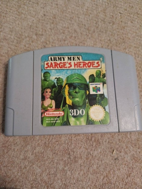 Army Men Sarge's Hearos N64