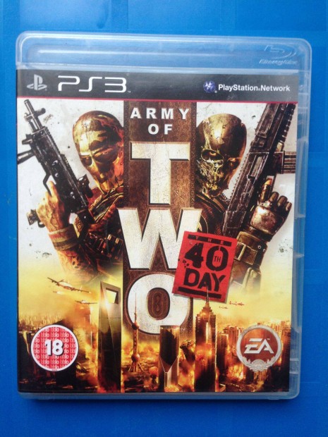 Army OF Two 40TH DAY ps3 jtk,elad,csere is