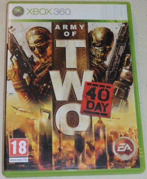 Army of Two 2. - 40 Day Gyri Xbox 360 Jtk akr flron
