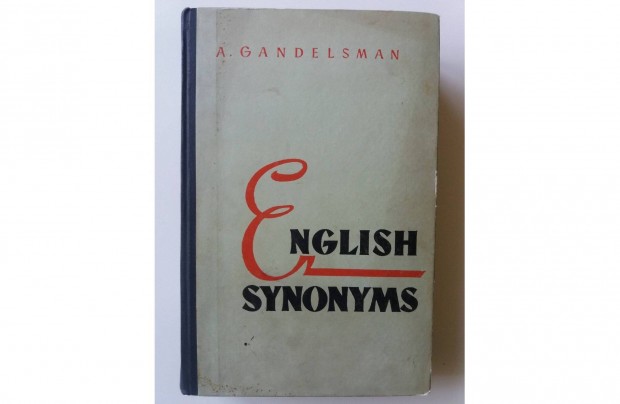 Arnold Gandelsman: English synonyms