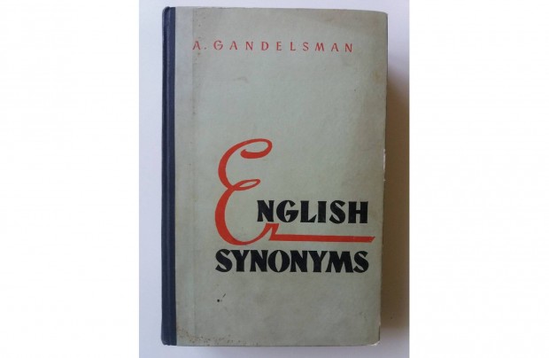 Arnold Gandelsman: English synonyms