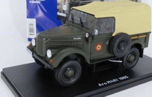 Aro M461 lengyel sorbol kisauto modell 1/24 Elad