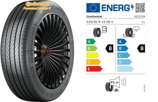 ron alul elad j Continental Premiumcontact C 235/50 R19-es szett