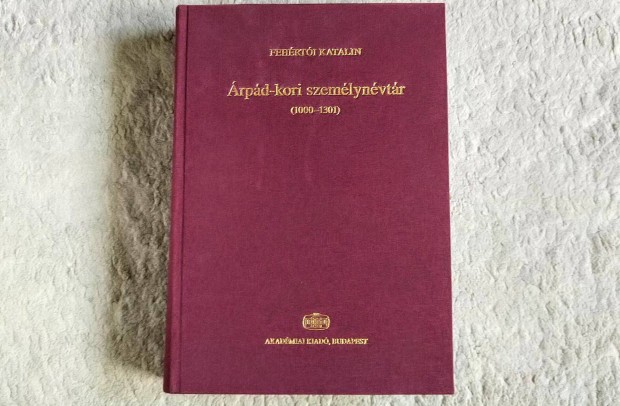 rpd-kori szemlynvtr (1000-1301) - CD-vel - Fehrti Katalin