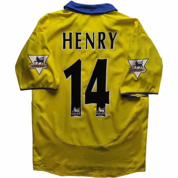 Arsenal 2003-04 Nike vendg Thierry Henry foci mez S-es