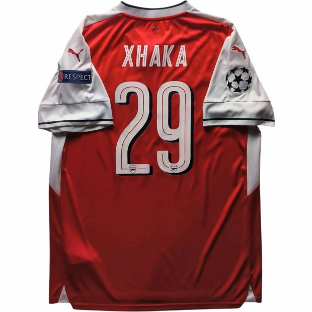 Arsenal 2016-17 Puma hazai Granit Xhaka BL foci mez XL-es