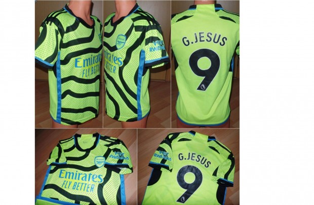 Arsenal 2023-24-es #9 Gabriel Jesus szurkolói mez