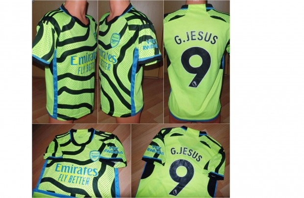 Arsenal 2023-24-es #9 Gabriel Jesus szurkolói mez