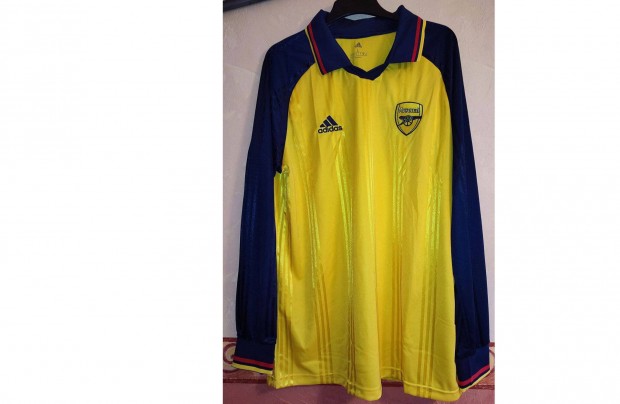 Arsenal adidas hosszú ujjú mez 2020-21 sárga (L, XL)