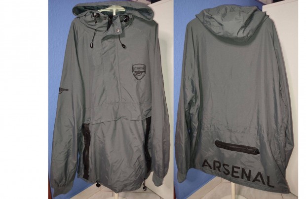 Arsenal bebjs kapucnis szrke kabt (2XL)