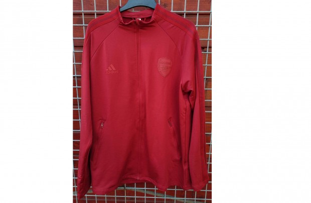 Arsenal bordó eredeti adidas cipzáras felső (L)