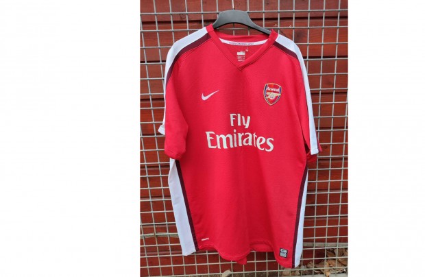 Arsenal eredeti Nike 2008-2010 piros mez (2XL)