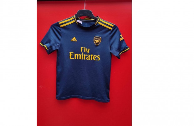 Arsenal eredeti adidas 2019-20 gyerek kk mez (M, 152)