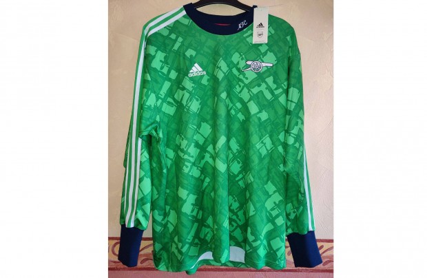 Arsenal eredeti adidas Icon GK zld hossz ujj fels (M)