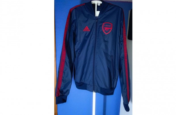 Arsenal eredeti adidas cipzáras sötétkék dzseki (XS)