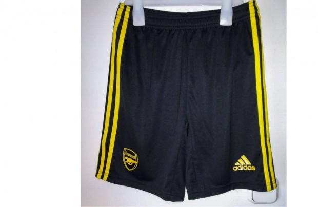 Arsenal eredeti adidas fekete srga Gyerek rvid nadrg (L, 164)