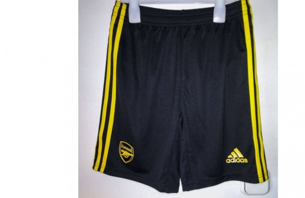 Arsenal eredeti adidas fekete srga Gyerek rvid nadrg (L, 164)