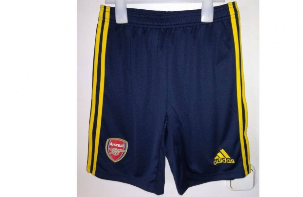 Arsenal eredeti adidas sötétkék sárga Gyerek rövid nadrág (L, 164)