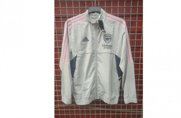 Arsenal eredeti adidas szrke pink cipzras fels (M-es)