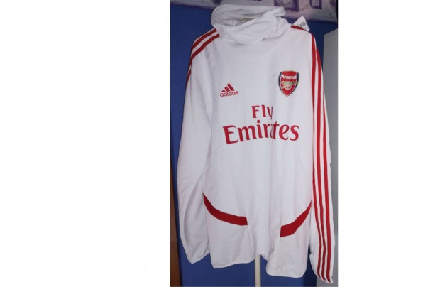 Arsenal fehér eredeti adidas climawarm magasnyakú felső (M)