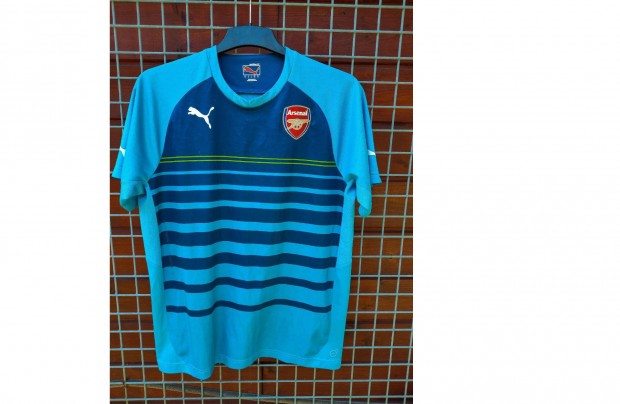 Arsenal kék eredeti Puma 2014-15 mez (L)