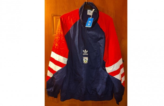 Arsenal kék piros eredeti adidas Originals retro felső (XL)