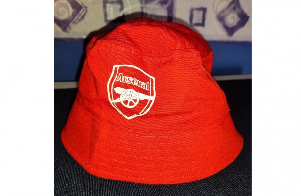 Arsenal piros szurkolói gyerek horgászkalap
