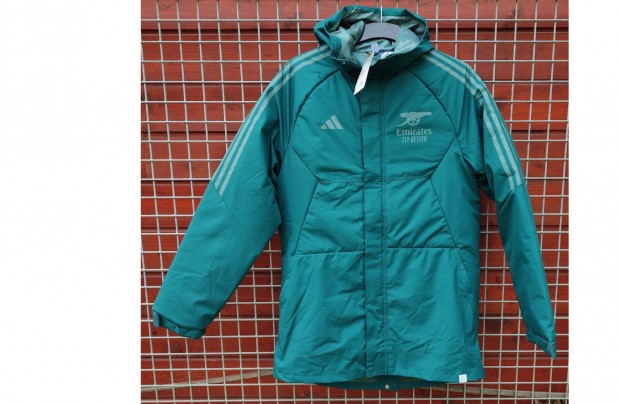 Arsenal zöld eredeti adidas ágyús téli kabát (M)