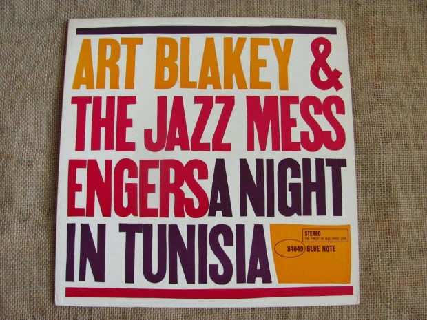 Art Blakey & The Jazz Messengers A Night In Tunisia USA LP 1966