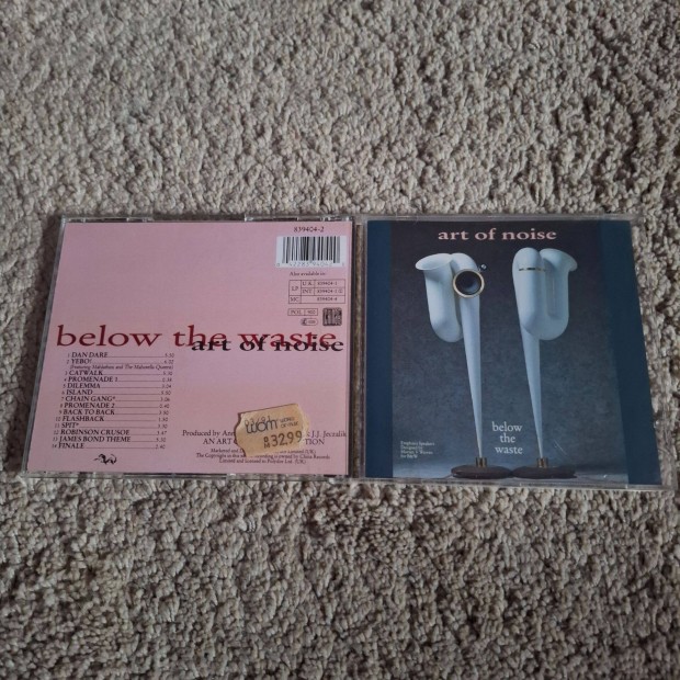 Art Of Noise - Below The Waste Cd