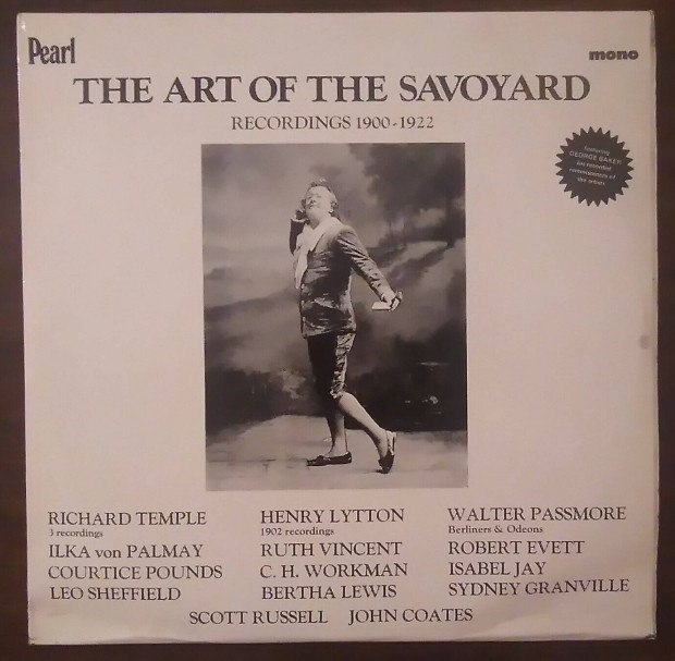 Art of the Savoyard 3LP opera + inzert