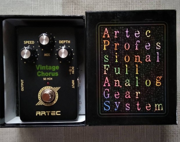 Artec vintage chorus effekt pedál