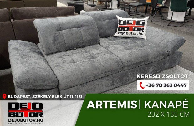 Artemis II. prmium kanap lgarnitra 232x135 cm rugs gray