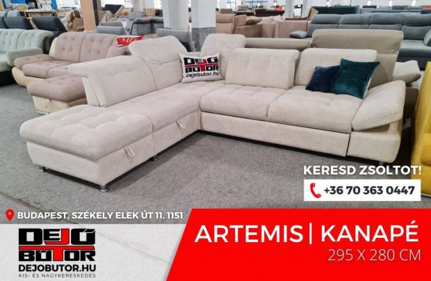 Artemis krm rugs sarok kanap lgarnitra 295x280 cm gyazhat