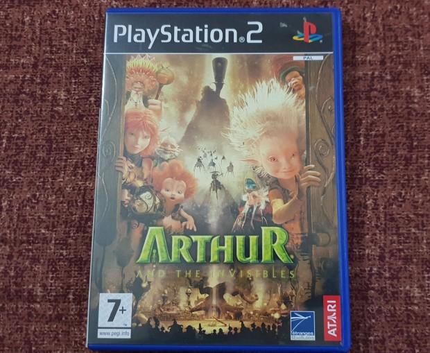 Arthur and the Invisibles Playstation 2 eredeti lemez ( 3500 Ft )