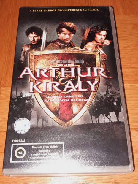 Arthur kirly VHS (2004) Magyar szinkron Videkazetta vide kazetta