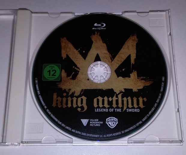 Arthur kirly - A kard legendja Blu-ray  Film - Angol!