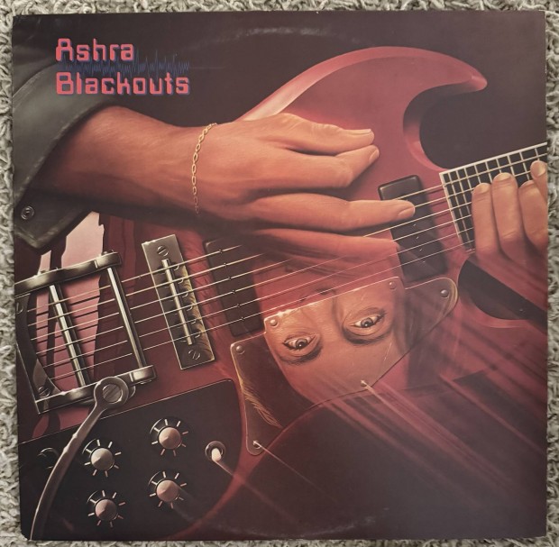 Ashra Blackouts Ambient vinyl Uk bakelit lemez