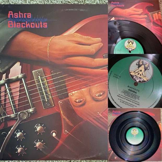 Ashra krautrock ambient vinyl bakelit Uk lemez