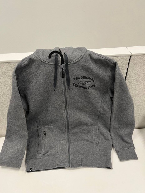 Asics �jszer� kapucnis meleg�t� fels� hoodie M m�ret