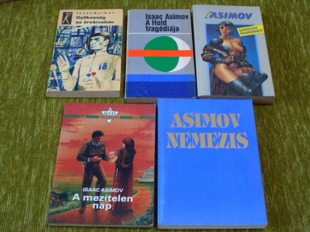 Asimov sci-fi knyvcsomag t knyvbl sszelltva: