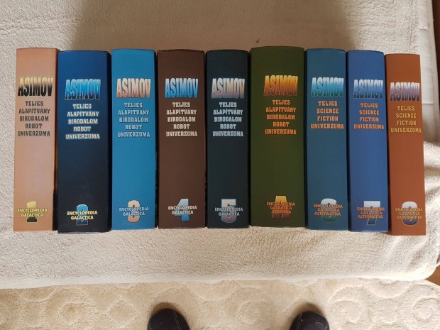 Asimov teljes Alaptvny.Sciente fiction sorozatbl 10 ktet