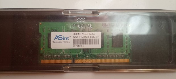 Asint DDR3 1Gb 1333Mhz mhz laptop memria elad