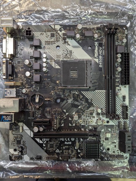 Asrock B450M-HDV am4 alaplap