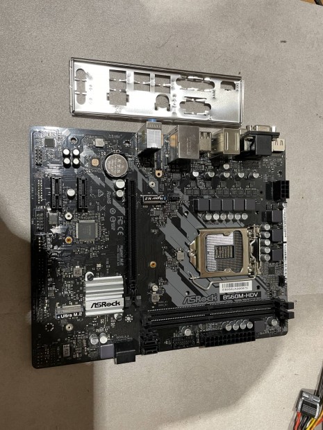 Asrock B560M-HDV Alaplap Teszteletlen