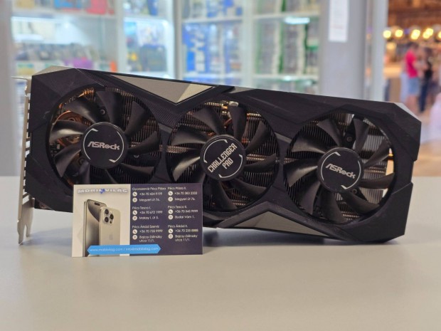 Asrock Challenger Pro RX 5700 XT OC 8GB Garanciával!