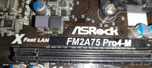 Asrock FM2A75 Pro4-M+Amd Athlon x4 750k